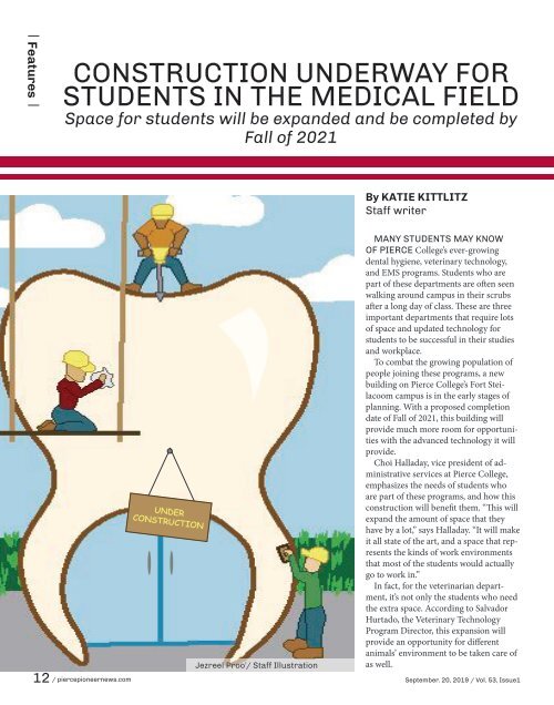 The Pioneer, Student's Magazine: Vol. 53, Issue 1