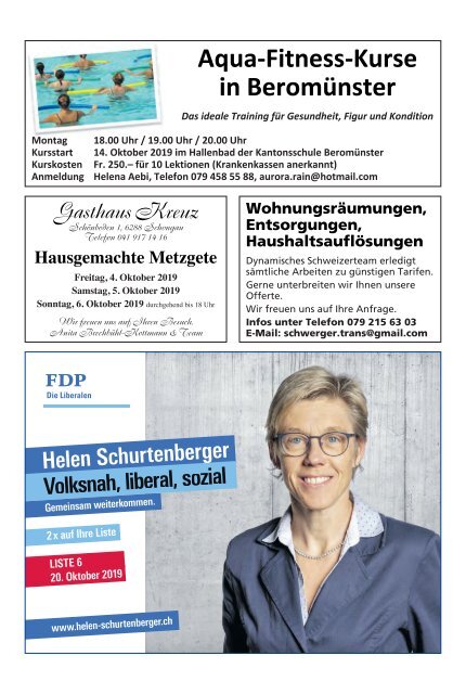 Barni-Post, KW 40, 2. Oktober 2019