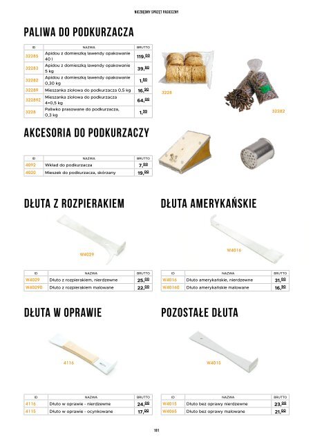 LYSON - Katalog Sprzętu Pszczelarskiego 2019 e2