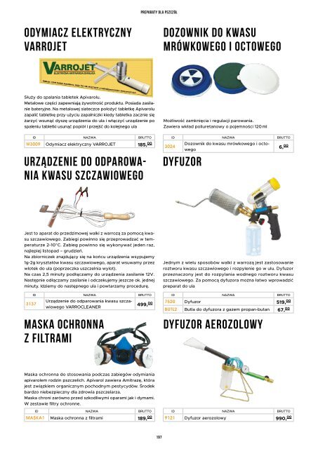 LYSON - Katalog Sprzętu Pszczelarskiego 2019 e2