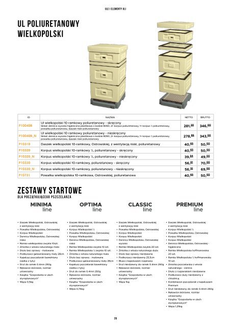 LYSON - Katalog Sprzętu Pszczelarskiego 2019 e2