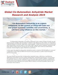 Global Cis-Butenedioic Anhydride Market Research and Analysis 2019