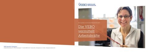 Die VEBO vermittelt Arbeitskräfte