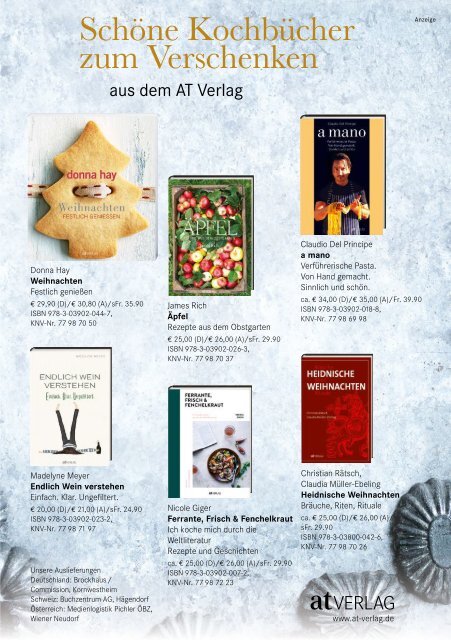 Weihnachtskatalog 2019