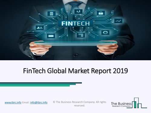 Global FinTech Market Size, Share | Industry Report 2019 – 2022