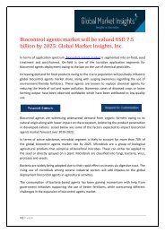 Biocontrol agents market Share, Segmentation, Report 2025