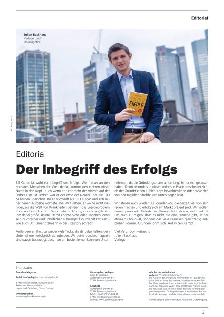 founders Magazin Ausgabe 6