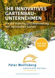 Peter Wolfisberg - naturnahe Gärten