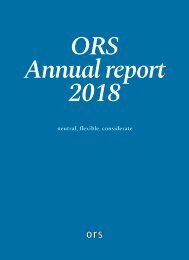 ORS Report 2018 - englisch