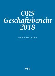 ORS Report 2018 deutsch