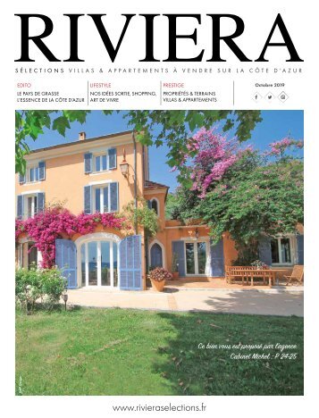 Riviera Sélections - Octobre 2019