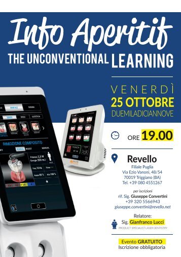 INVITO SERATA LASER - 25.10.2019 - REVELLO - LUCCI