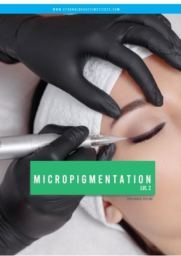 Micropigmentation Level 2 Course Outline