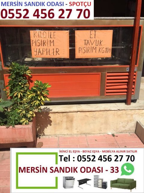 Mersin Toroslar ikinci El Mobilya Alanlar 0552 456 27 70 Mersin Toroslar spotçular Mobilya Alım Satım