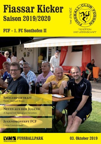 FCF Stadionzeitung 2019_10_03_Sonthofen_WEB
