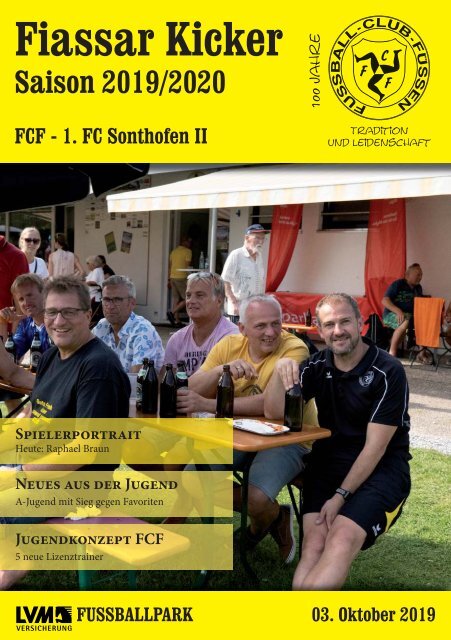 FCF Stadionzeitung 2019_10_03_Sonthofen_WEB