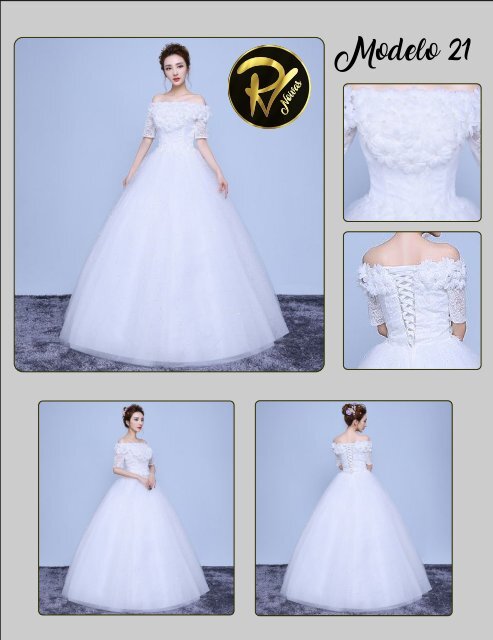 Catálogo Vestidos - Estilo Princesa