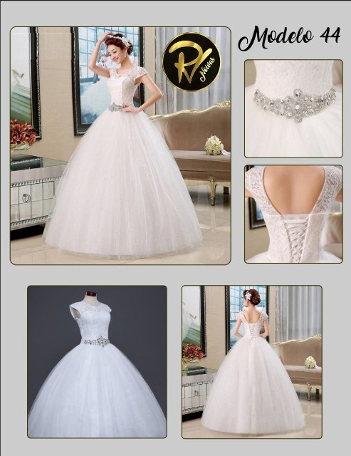 Catálogo Vestidos - Estilo Princesa