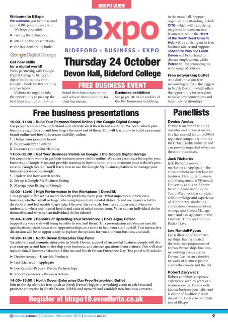 Business Action | October / November 2019