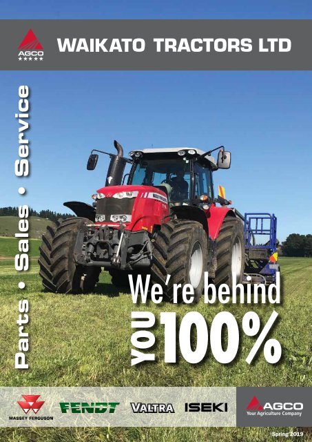 Waikato Tractors Ltd 2019 Spring Flyer