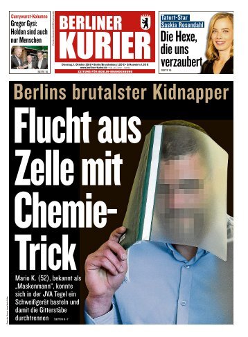 Berliner Kurier 01.10.2019