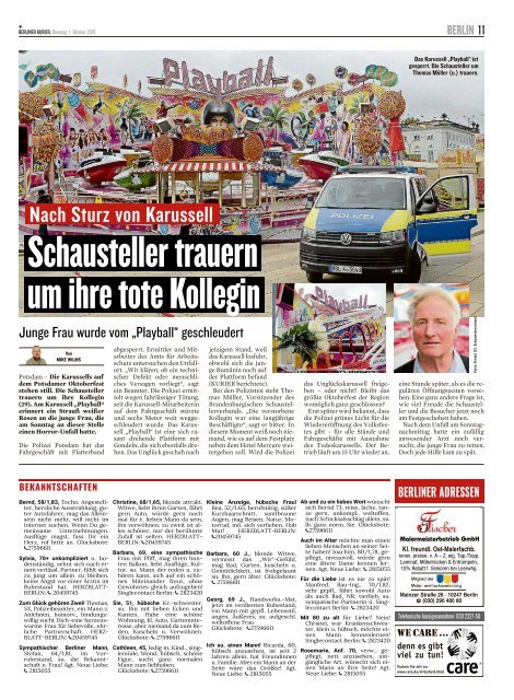 Berliner Kurier 01.10.2019