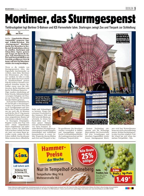 Berliner Kurier 01.10.2019