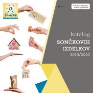 Katalog Sončkovih izdelkov 2019-2020 