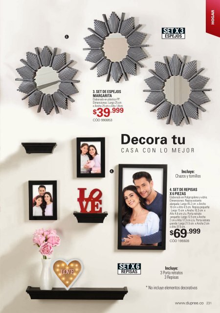 Catalogo DUPREE C16