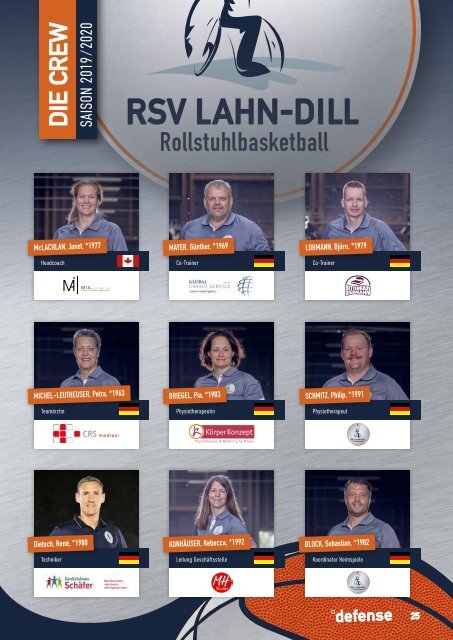 RSV-Lahn-Dill defense #1 Saison 2019/2020