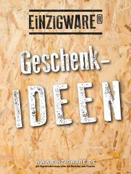 Einzigware Geschenk-Ideen