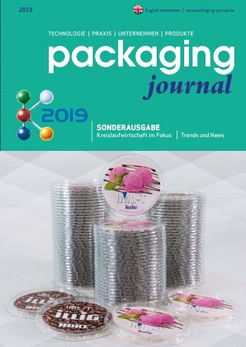 packaging journal K 2019 Sonderausgabe