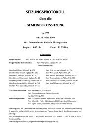 Gemeinderatssitzung (476 KB) - .PDF - Alpbach