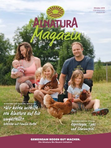 Alnatura Magazin Oktober 2019