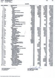 BALANCETE 1 SEMESTRE - 2019