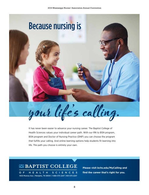 2019 Mississippi Nurses Association Annual Convention Yearbook