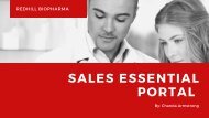 The SALES ESSENTIAL PORTAL FOR REDHILL BIOPHARMA 