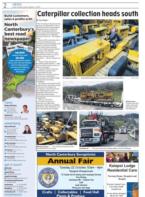 North Canterbury News: October 03, 2019