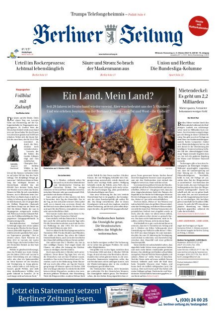 Berliner Zeitung 02 10 2019