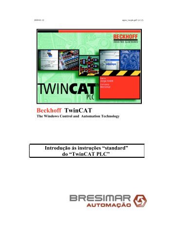 BRESIMAR(asaTek)-Beckhoff-Livro Formação Técnica TwinCAT 2