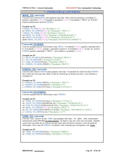 BRESIMAR(asaTek)-Beckhoff-Livro Formação Técnica TwinCAT 2