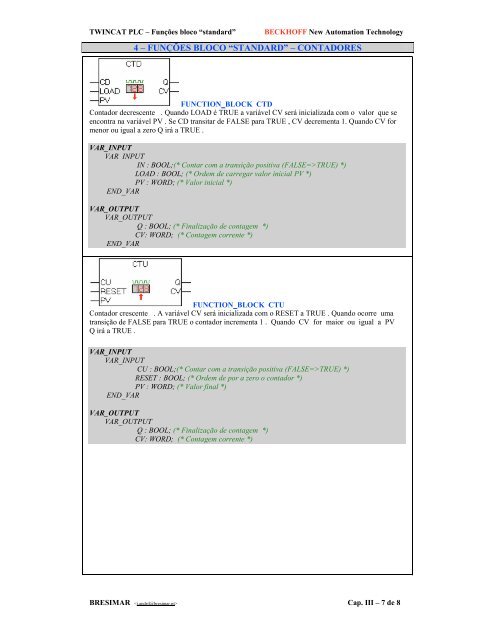 BRESIMAR(asaTek)-Beckhoff-Livro Formação Técnica TwinCAT 2