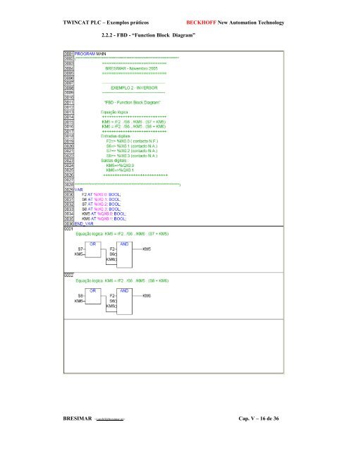 BRESIMAR(asaTek)-Beckhoff-Livro Formação Técnica TwinCAT 2