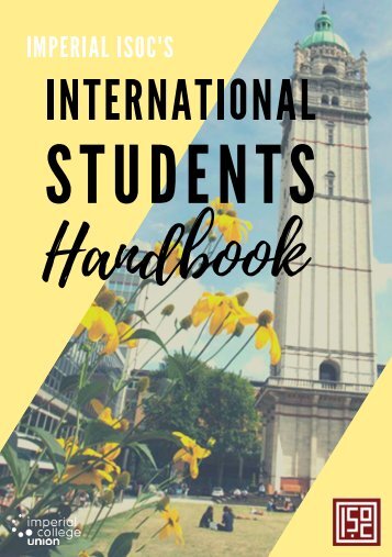 Imperial ISoc International Students Handbook