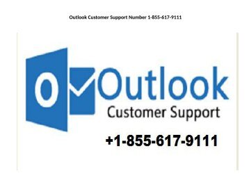 Outlook Customer Support Number 1-855-617-9111