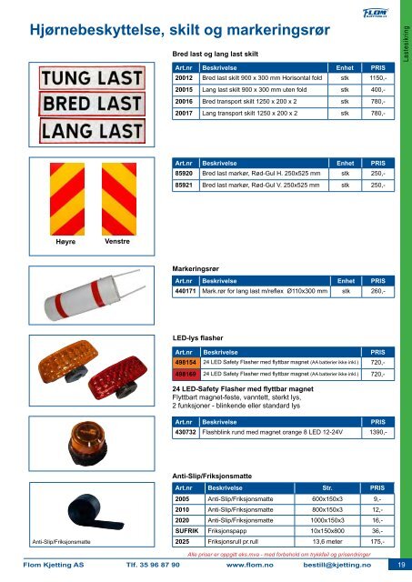 Flom katalog 2019-20 løft og sikring WEB