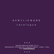 acrylicware catalog