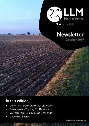 LLM Farm Vets October Newsletter 2019