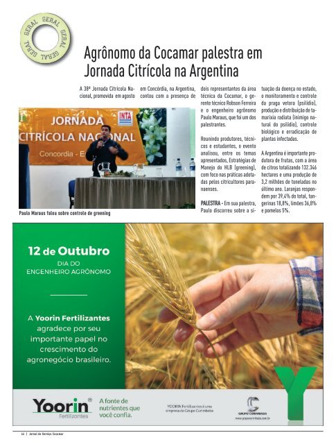 Jornal Cocamar Outubro 2019