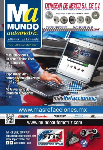 Mundo Automotriz No. 283 edicion Octubre 2019